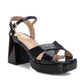 Xti - WOMEN'S HEELED PLATFORM SANDALS