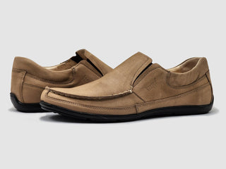 Kcr Group - Sapatos náuticos de couro para docas masculinos