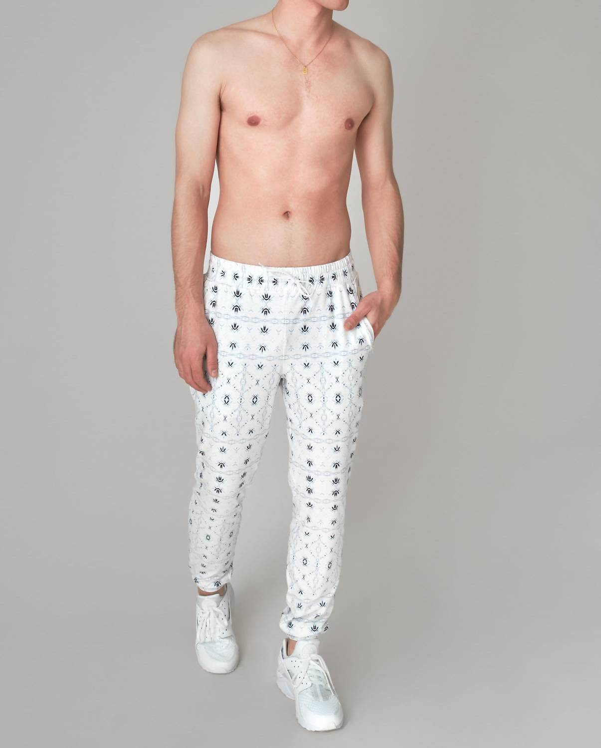 Wolven - Printed Pattern Jogger Pants