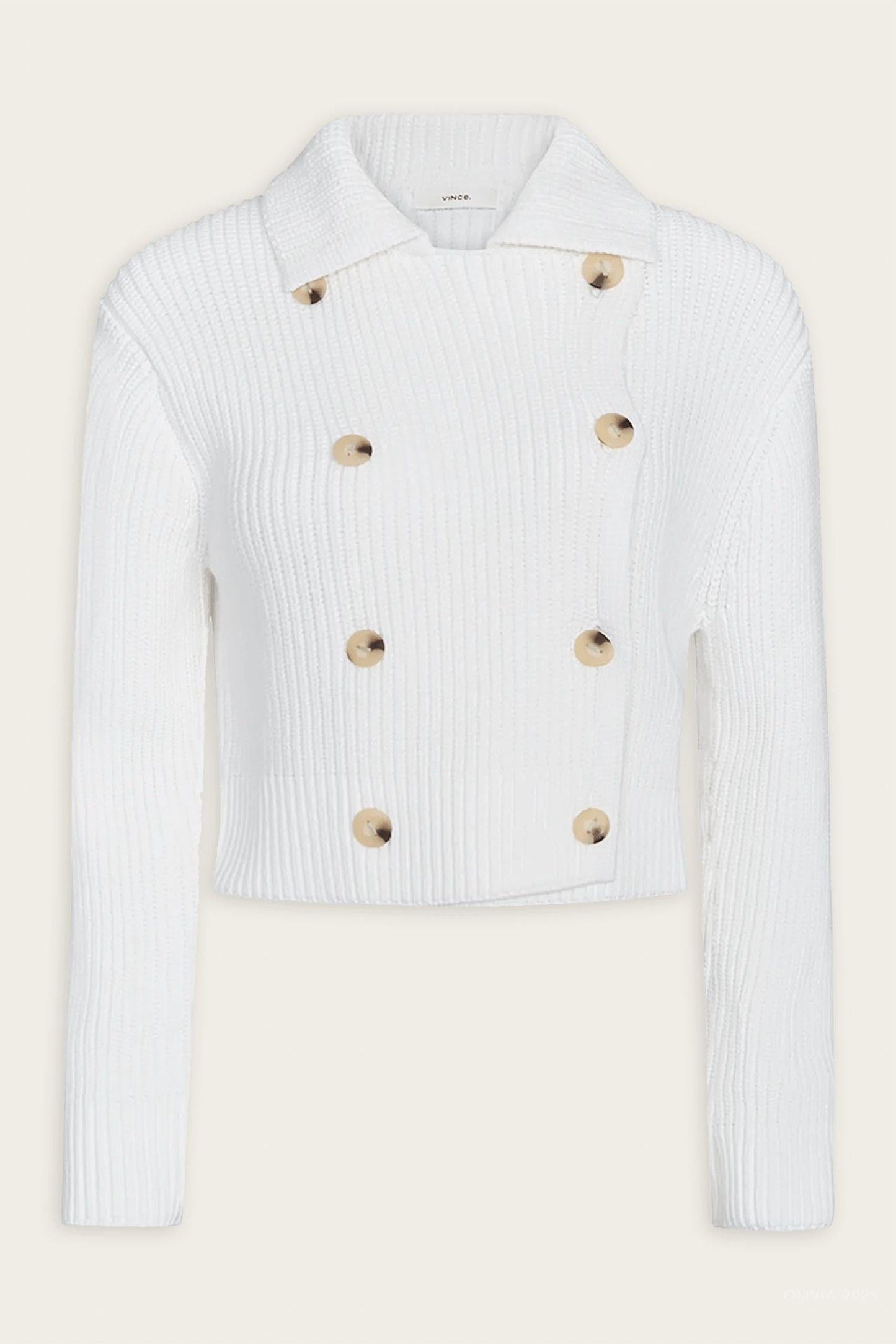 Vince - Double-breasted Sweater Jacket