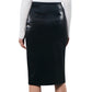 Enza Costa - Satin Finish Leather Skirt