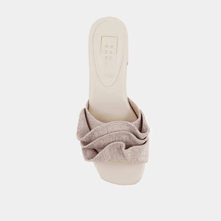 Shu Shop - Sandália Slide Frances com Babados