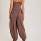 Bluivy - Isadora Smocked Button Front Jumpsuit