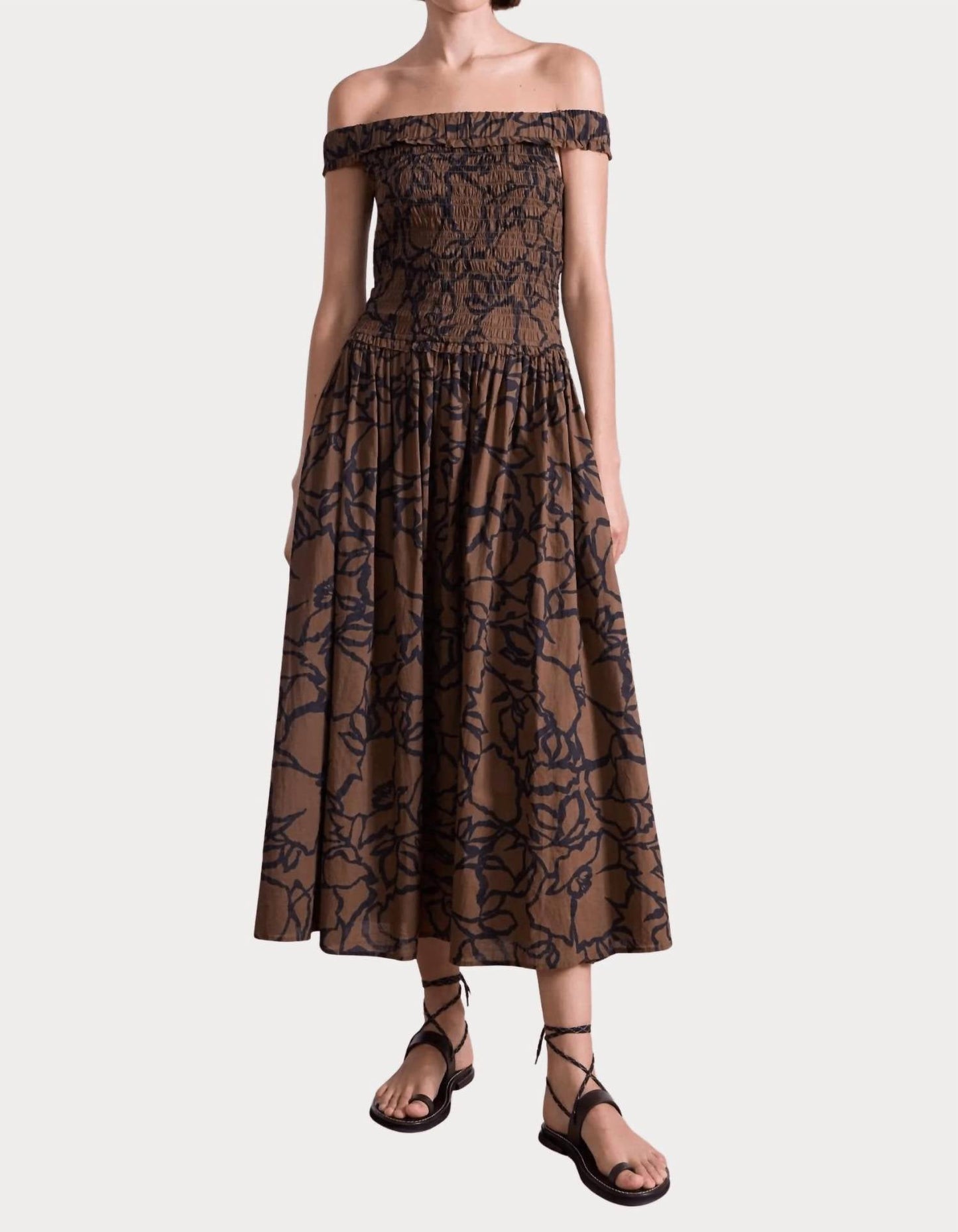 Apiece Apart - Britt Off-shoulder Maxi Dress