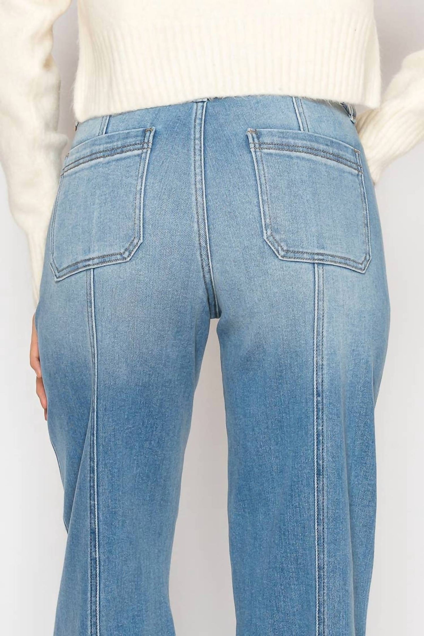 Artemis Vintage - Savannah Tummy Control Slim Palazzo Jeans