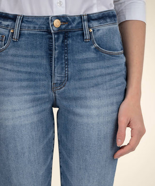 Kut From The Kloth - Stella High Rise Flare Released Hem Jeans