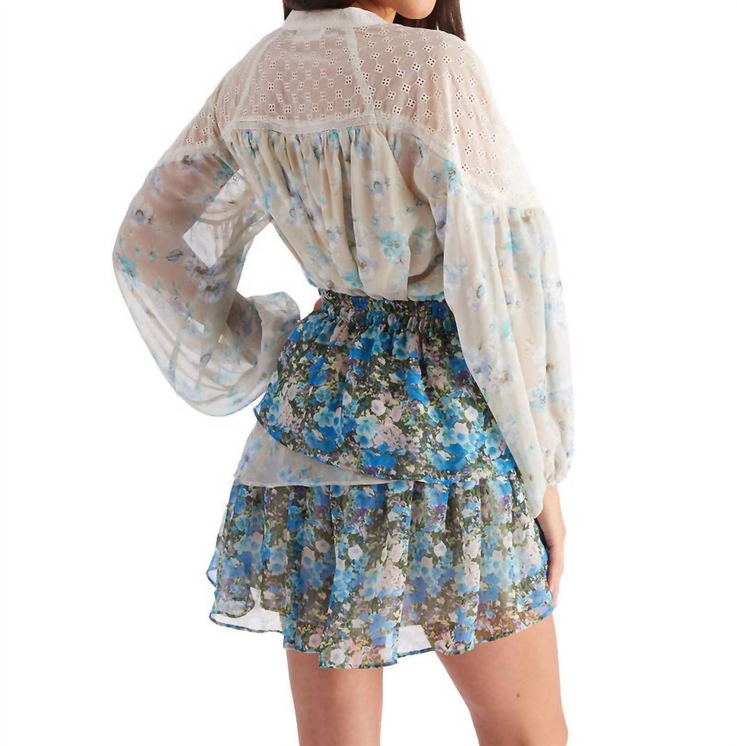 Allison New York - Gwyneth Tie Blouse