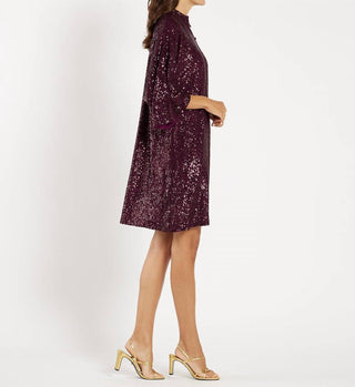 Jude Connally - Vestido curto Delia com lantejoulas