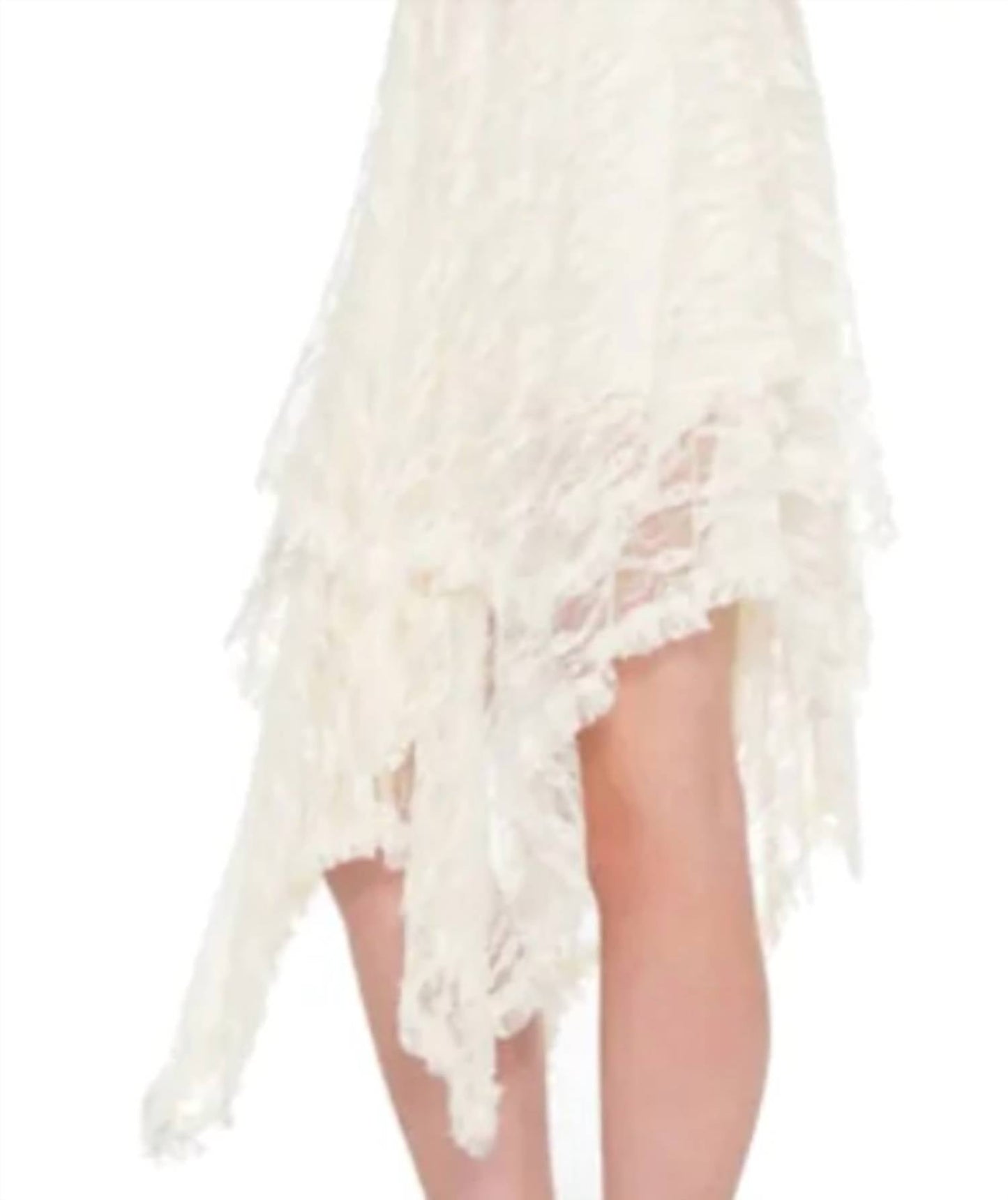 Adore - Full Lace Multi-layered Asymmetrical Dress