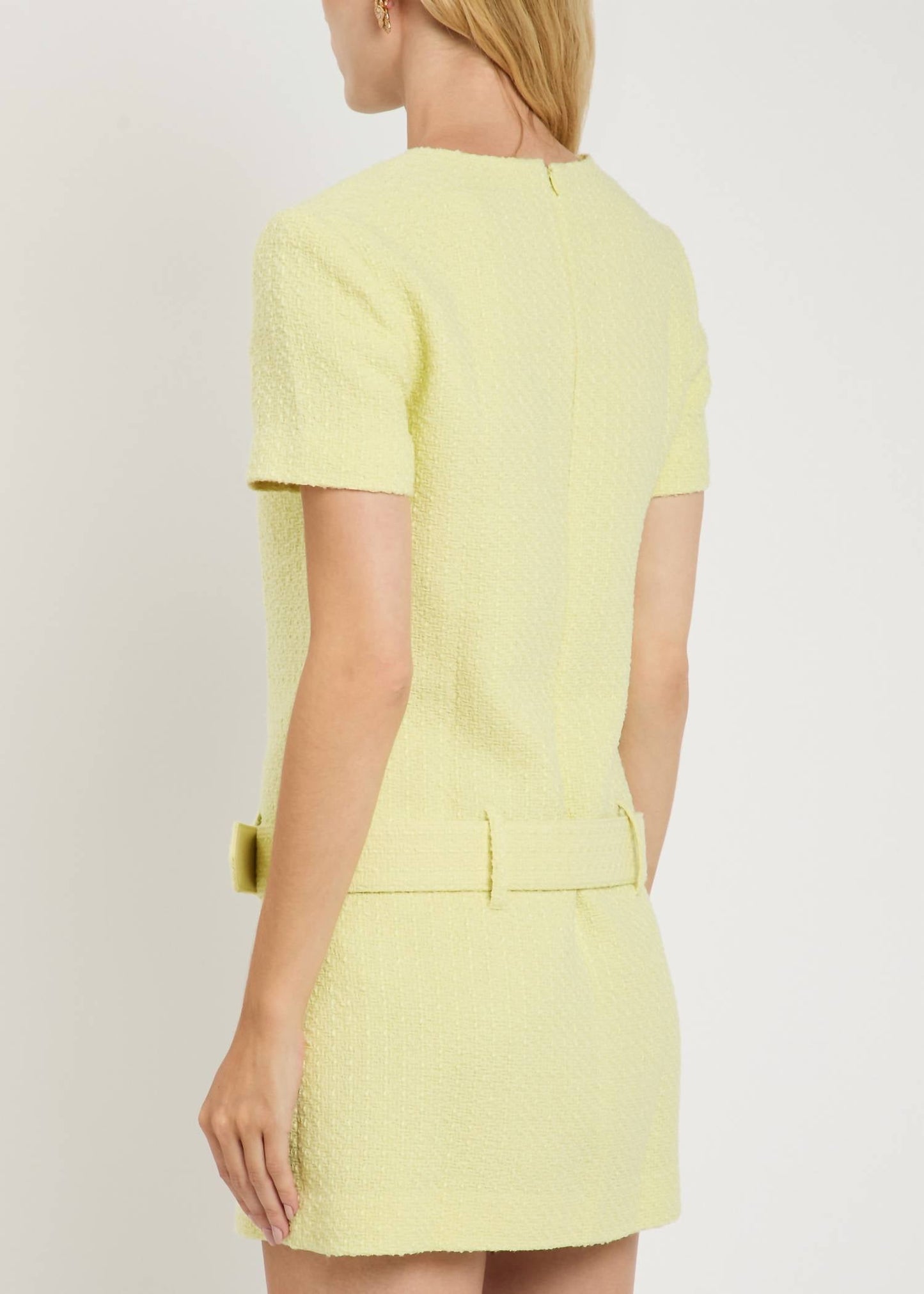 Self-Portrait - Boucle Mini Dress
