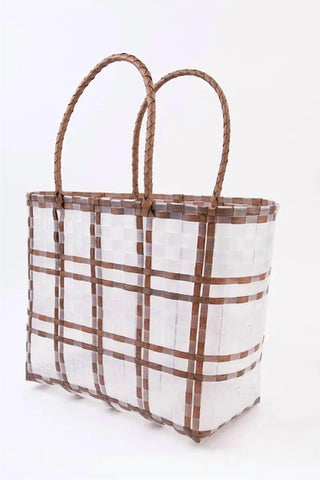 Lucca - Bolsa de praia feminina Hamptons Basket
