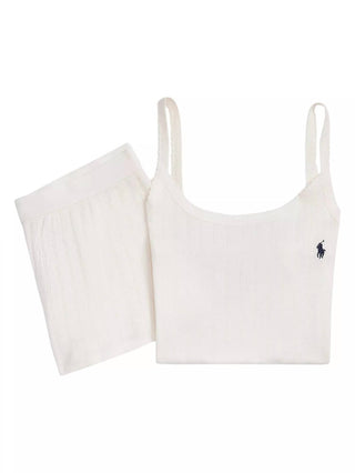 Polo Ralph Lauren - Pijama Boxer Pointelle Tank