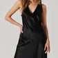 Astr - Ellora Satin Midi Dress