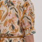 Entro - Leaf Print Dress