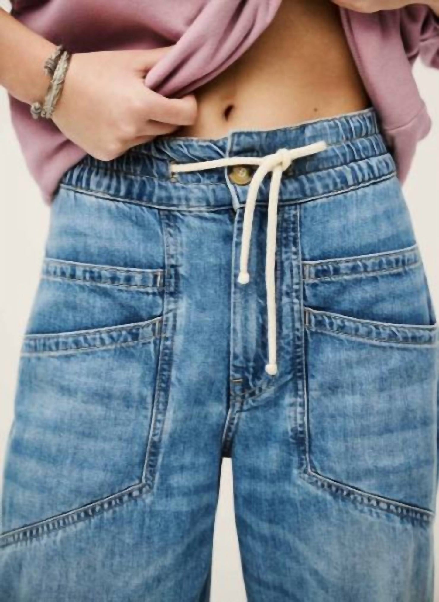 Ba&Sh - Mima Elastic Waist Jeans