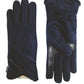 Isotoner - Women's Smartdri Fleece Gloves With Overlap Wrist