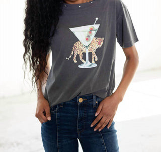 All Of Us - Leopard Martini Tee