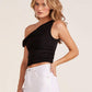 Bobi - Twist Off The Shoulder Top