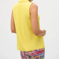 Joseph Ribkoff - Collared Cowl Neck Sleeveless Top