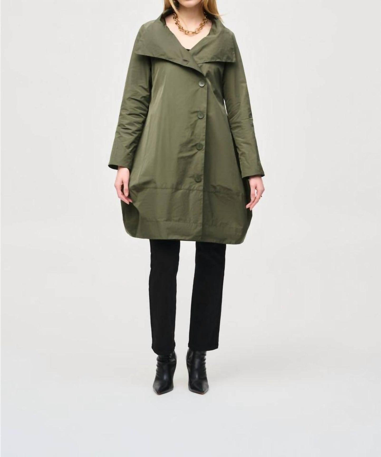 Joseph Ribkoff - Softshell Long Sleeve Cocoon Coat