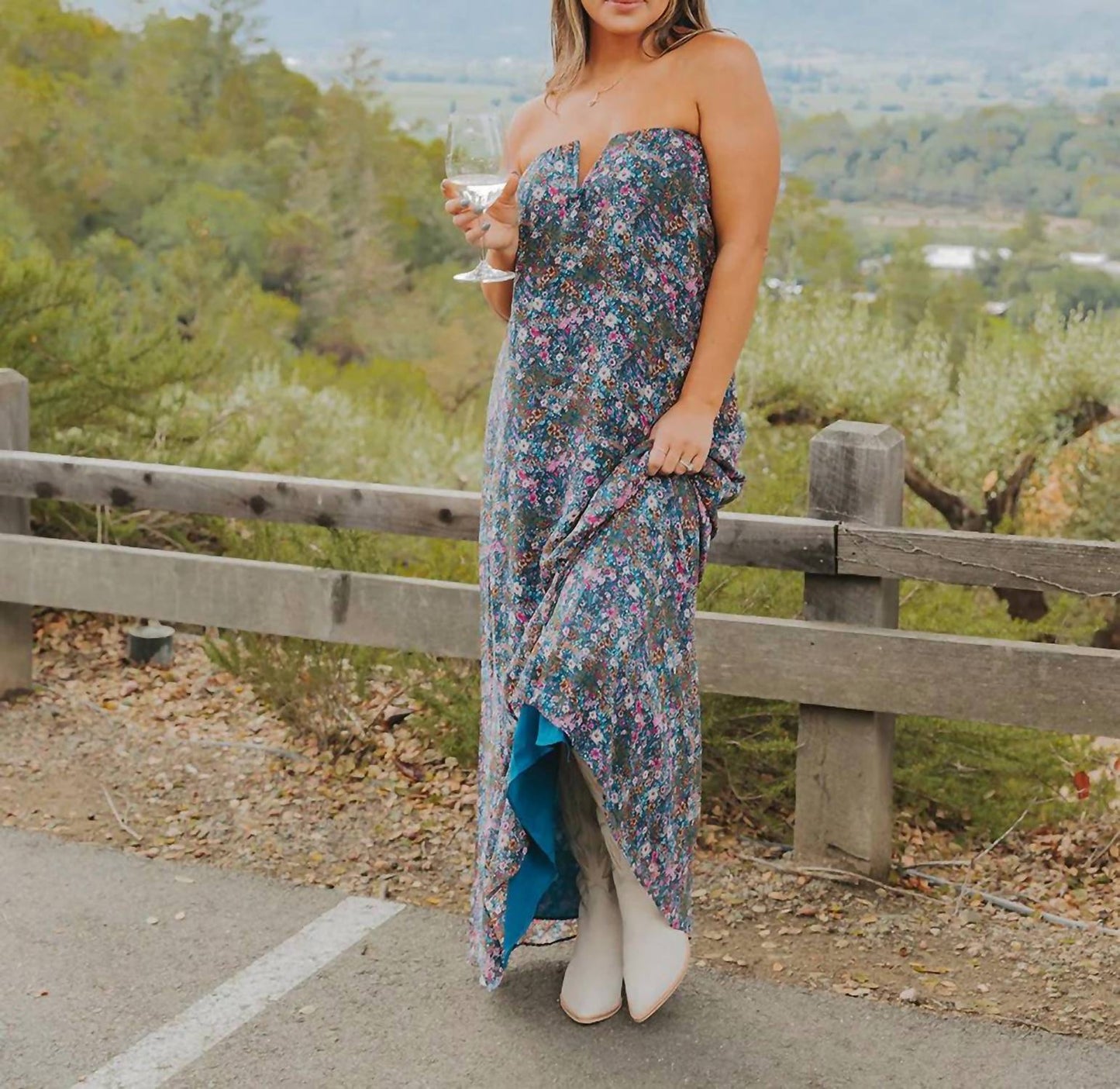 Buddylove - Luca Strapless Maxi Dress