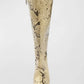 Schutz - Women's Dellia Snake-embossed Kitten Heel Boots
