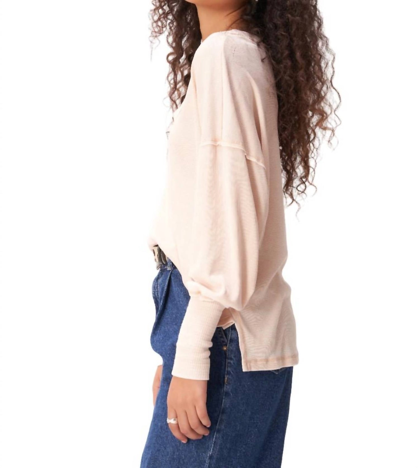 Project Social T - CORNELL BURNOUT RIB LONG SLEEVE TEE