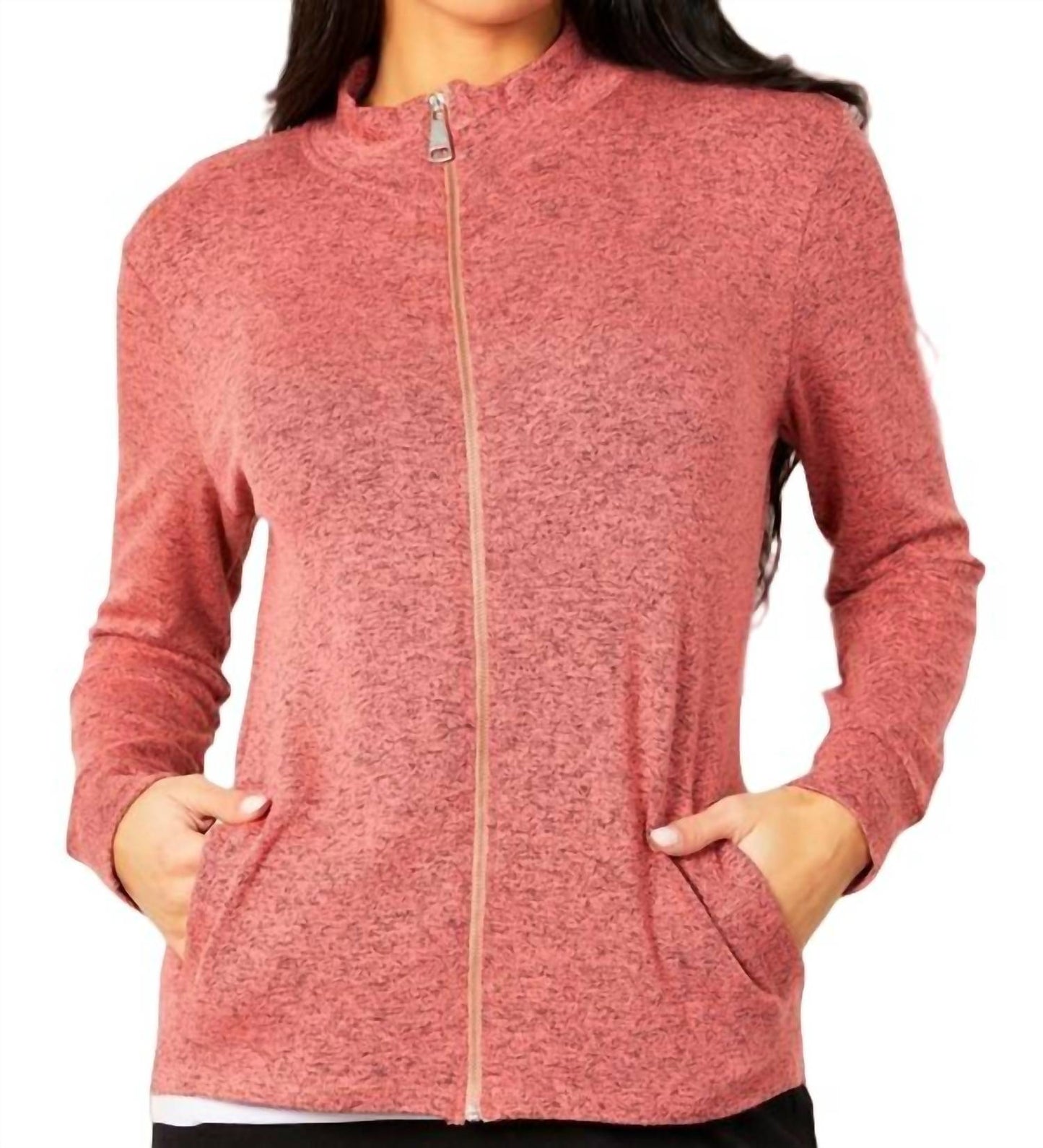 French Kyss - Melange Zip Jacket
