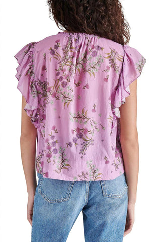 Steve Madden - Blusa Bellamy com mangas babadas