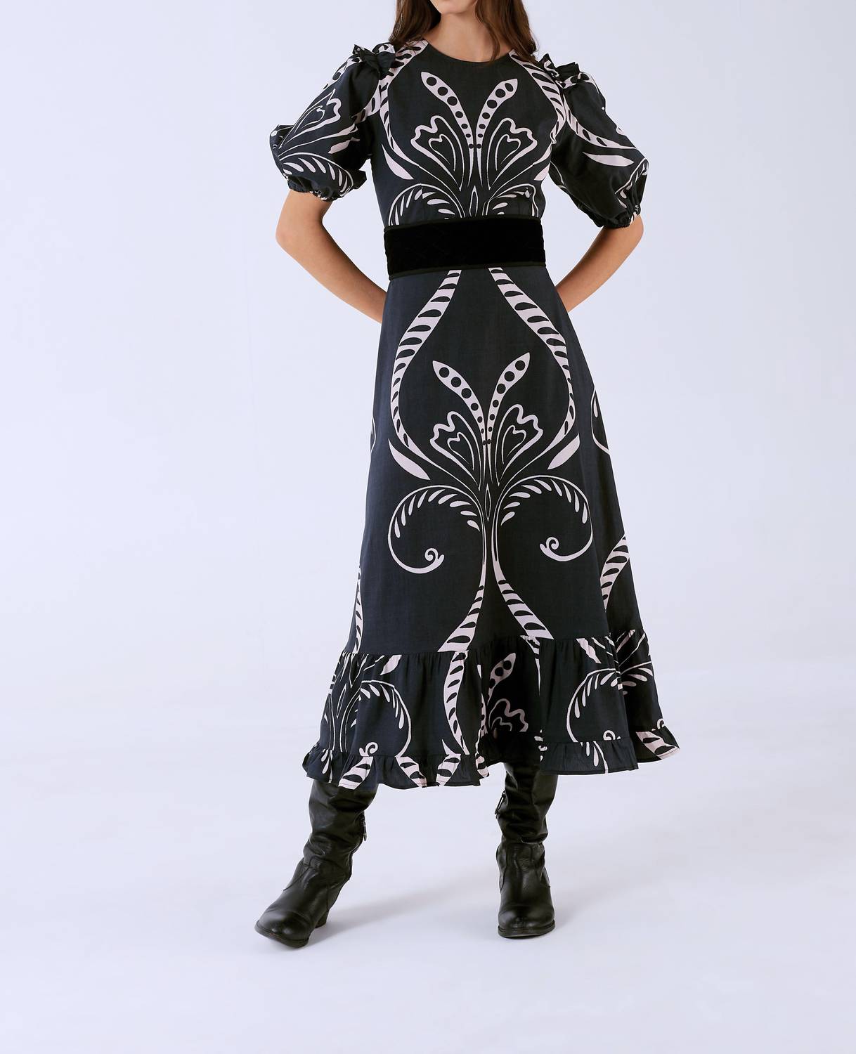 Beyond By Vera - Antonia Midi Dress