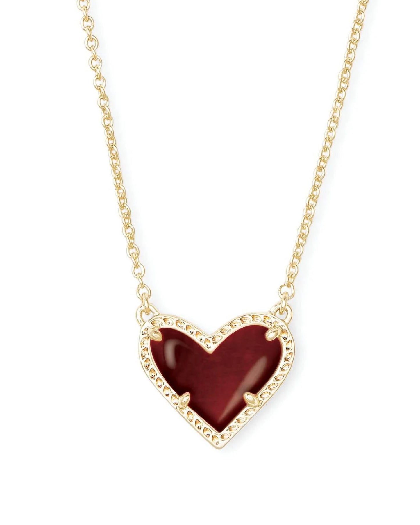 Kendra Scott - Women's Uvalde Ari Heart Necklace