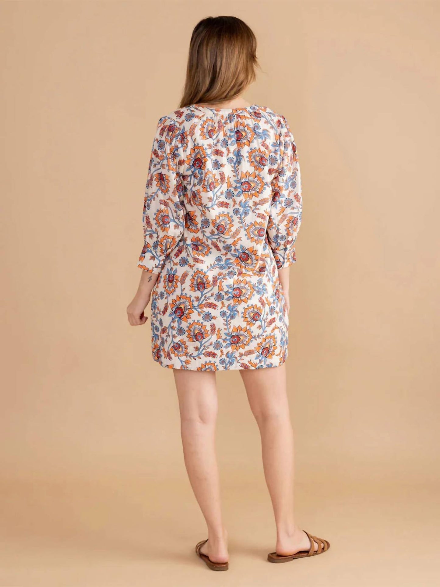 Double A - Paloma 3/4 Sleeve Mini Dress