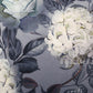 Hazel - Large Square Pouf With Flower Print
