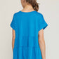 Entro - Short Sleeve Tiered Tunic