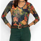 Johnny Was - JANIE FAVORITE 3/4 SLEEVE V-NECK TEE