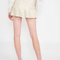 En Saison - Lana Vegan Leather Mini Skirt