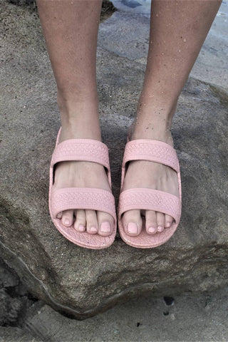 J-Slips Hawaii - Sandálias havaianas femininas em tons pastéis