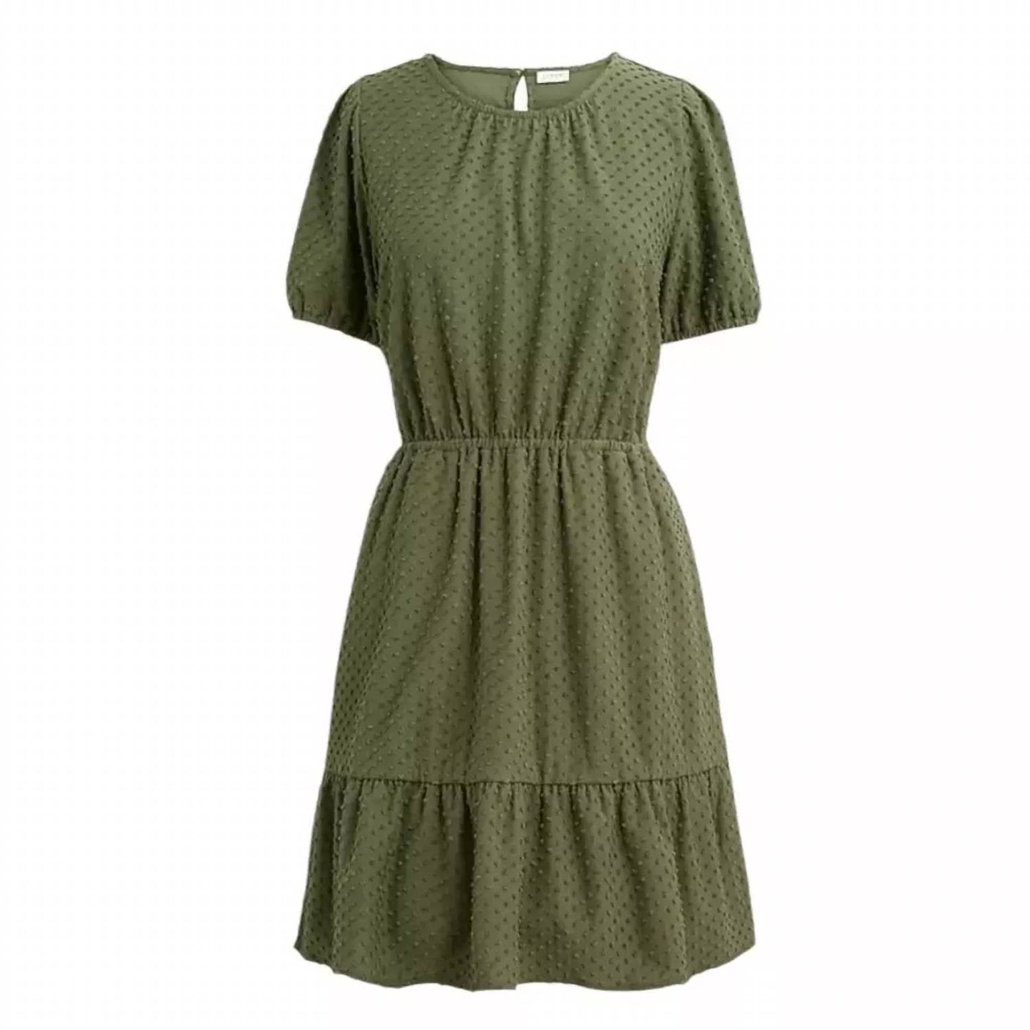 J.Crew - Knit Clip-dot Mini Dress