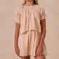 Rylee + Cru - Grapefruit Stripe Set