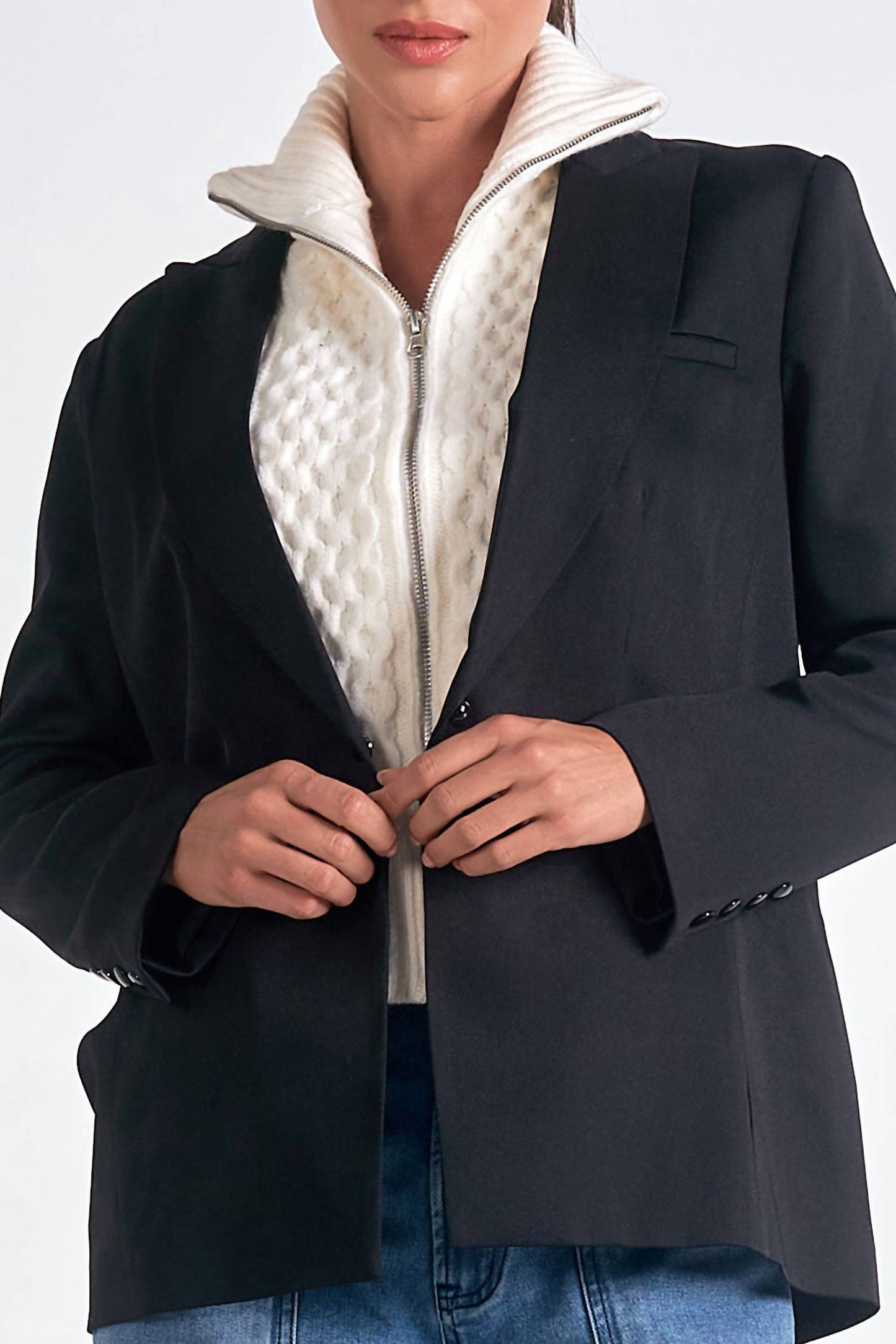 Elan - BLAZER SWEATER