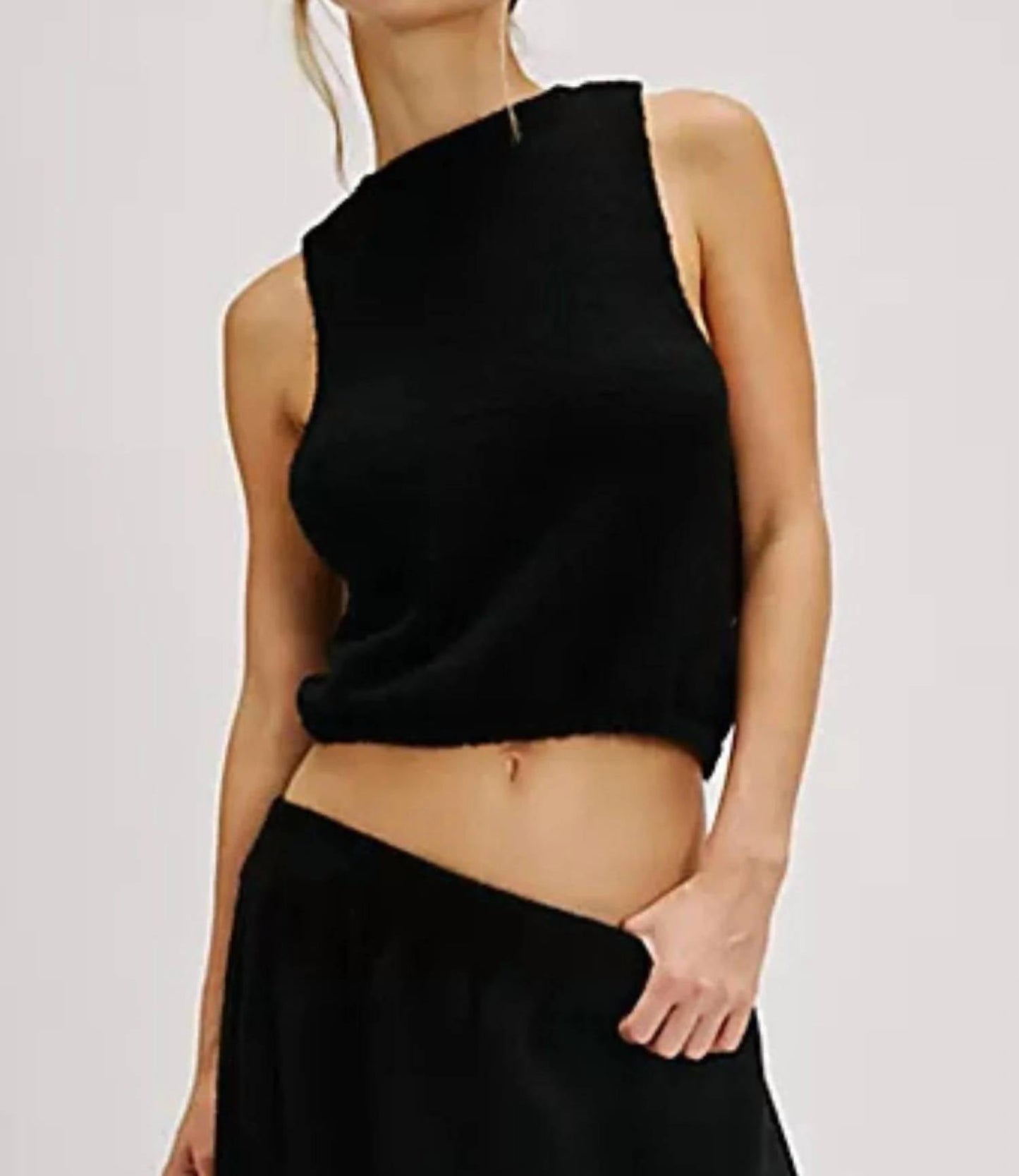 Free People - WARM FLUFF CROP TOP