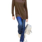 Basic Bae - Luxe Long Sleeve Top With Pockets
