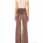 Dl1961 - Feminino - Jeans Largo de Veludo Hepburn