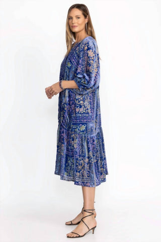 Johnny Was - VESTIDO YOKA BURNOUT