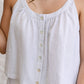 Allie Rose - Ollie Button Down Tank Top