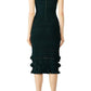 Sachin & Babi - Skye Knit Ruffle Bodycon Sleeveless Dress
