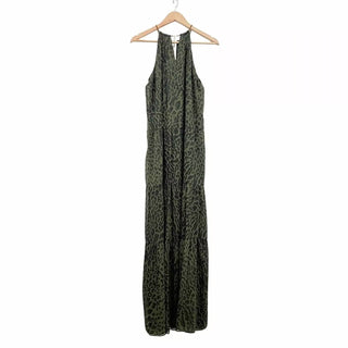 Ralph Lauren - Ocelot-print Crinkle Georgette Halter Dress