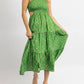 Sundayup - ONE SHOULDER HOLLOW MIDI DRESS