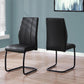 Dining Chair, Side, Upholstered For Dining Room, Contemporary & Modern (Set of 2)