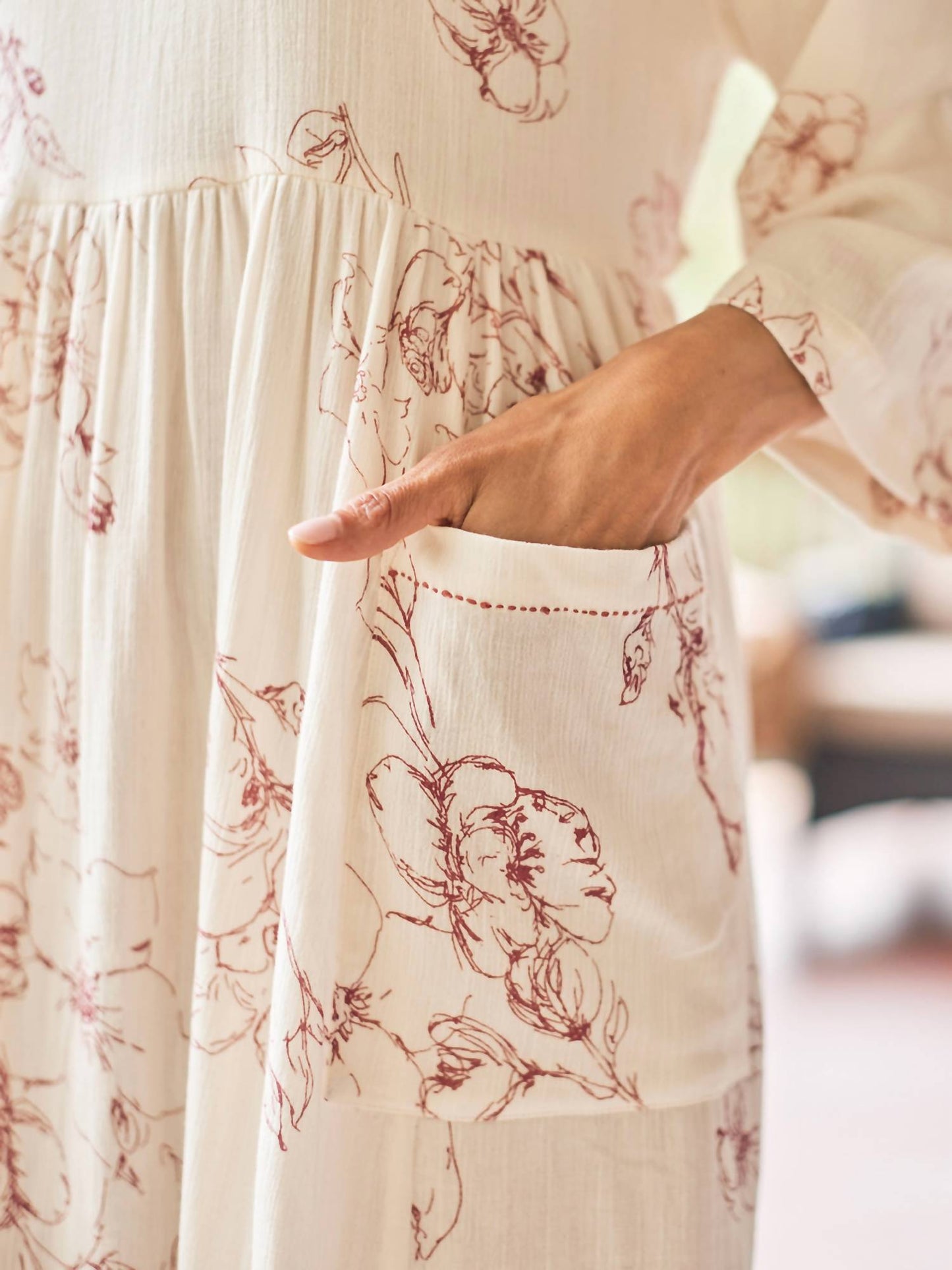 April Cornell - April Rose Midi Dress